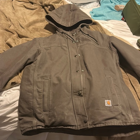 Carhartt Jackets & Coats Purple Womans Size S Carhart Poshmark